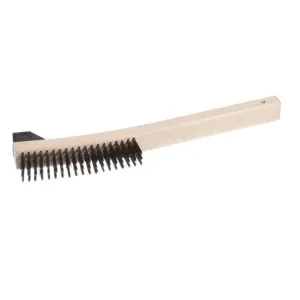 VULCAN HART 00-710412 Wire Brush With Scraper, 5 x 15.95 x 3.4 Inch Size | AP4JTA