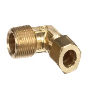 VULCAN HART 00-719376 Elbow, Brass, 3/8 X3/8 Inch Npt Size | AP4KGF