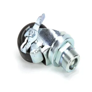 VULCAN HART 00-719864 Caster With Brake, 1-1/4 Inch Size, 3.75 x 6.5 x 3.4 Inch Size | AP4KHN