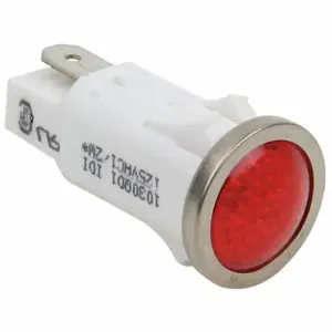 VULCAN HART 00-720017 Indicator Light, Red, 125V, 2.5 x 3.2 x 0.7 Inch Size | AP4KKJ