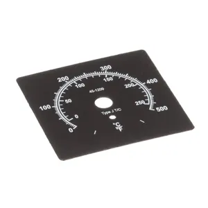 VULCAN HART 00-770516 Dial Scale, 2.9 x 2.9 x 0.01 Inch Size | AP4LQA