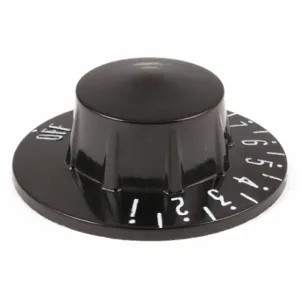 VULCAN HART 00-833220-00011 Knob, Black, Off, 2.55 x 4.9 x 1 Inch Size | AP4NNM