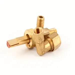 VULCAN HART 00-844516-00049 Main Burner Valve With Elbow, 2.6 x 2.65 x 0.95 Inch Size | AP4PNN