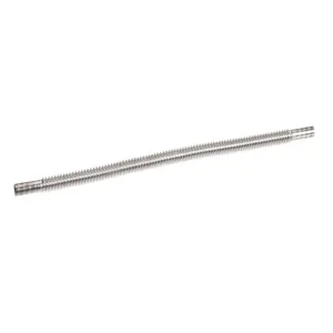 VULCAN HART 00-851614-00002 Flexible Tubing, 3/8 Inch Outside Diameter, 12 Inch Length, Stainless Steel | AP4QNU