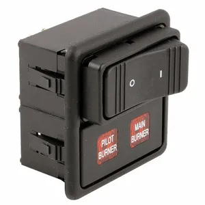 VULCAN HART 00-855002-00001 Rocker Switch, Dpst, Pilot Burner, 2.25 x 2.35 x 2.1 Inch Size | AP4RWH