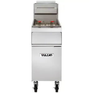 VULCAN HART 1GR45M Gas Fryer, Freestanding, 20.4 - 22.6 L Capacity, 120000 Btu/Hr, 200 - 400 Deg F | CE7KJR