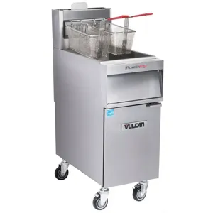 VULCAN HART 1TR45A Gas Fryer, Freestanding, 20.4 - 22.6 L Capacity, 70000 Btu/Hr, 200 - 390 Deg F | CE7KJT