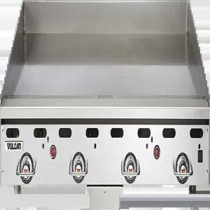 VULCAN HART MSA48 Griddle, Heavy Duty, 48 Inch Width, 11 Inch Height, 27000 Btu/Hr Per Burner | CE7KHP