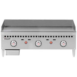 VULCAN HART VCRG36-T1 Countertop Griddle With Thermostatic Controls, 36 Inch Width, 75000 Btu | CE7KHN
