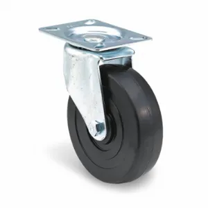 WAGNER 1F2804004000197R Plate Caster, 4 Inch Dia, Swivel Caster | CP4TZL 3A748