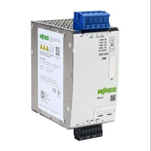 WAGO 2787-2347 Switching Power Supply, 24 VDC At 20A/480W, 480 VAC Nominal Input, 3-Phase, Enclosed | CV6UVA