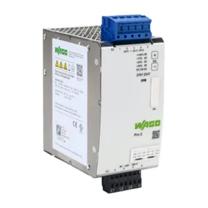 WAGO 2787-2347 Switching Power Supply, 24 VDC At 20A/480W, 480 VAC Nominal Input, 3-Phase, Enclosed | CV6UVA