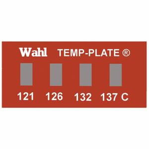 WAHL 101-4-121C Nicht umkehrbarer Temperaturanzeiger, horizontaler Streifen, 4 Punkte, 10er-Packung | CU8CRR 6FYH1
