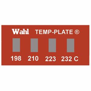 WAHL 101-4-199C Nicht umkehrbarer Temperaturanzeiger, horizontaler Streifen, 4 Punkte, 10er-Packung | CU8CTD 6FYK5