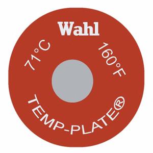WAHL 414-160F-071C Nicht umkehrbarer Temperaturindikator, runder Punkt, 1 Punkt, 20er-Pack | CU8CUT 6FYZ7