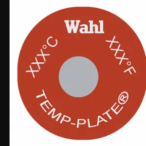 WAHL 414-400F-204C Non-Reversible Temp Indicator, Round Dot, 1 Points, 20 Pack | CU8CVB 6FZD1