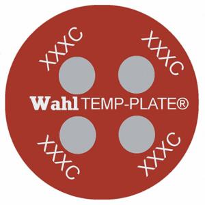 WAHL 442-071C Nicht umkehrbarer Temperaturindikator, runder Punkt, 4 Punkte, 10er-Pack | CU8CXF 6EAC1
