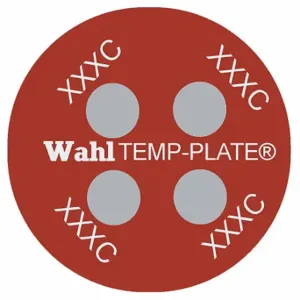 WAHL 442-087C Non-Reversible Temp Indicator, Round Dot, 4 Points, 10 Pack | CU8CVN 6EAC4