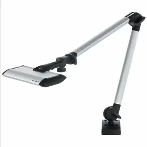 WALDMANN 113734000-00809719 Task Light, Double-Arm, 8.6 Inch Size, 30.9 Inch Arm Reach, 700 lm Max Brightness | CN2TGD 112576000-00562055 / 30PH47