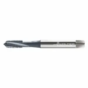 WALTER TOOLS 2041006-M5 Spiral Flute Tap, M5X0.8 Thread Size, 8 mm Thread Length, 70 mm Length, Ticn | CU9FNW 426W62