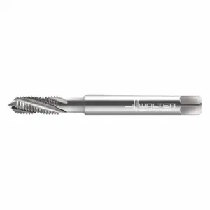 WALTER TOOLS 204104-M3.5 Spiral Flute Tap, M3.5X0.6 Thread Size, 12 mm Thread Length, 56 mm Length, 4Hx | CU9JPJ 426W96