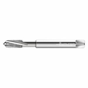 WALTER TOOLS 204164-MJ6 Spiral Flute Tap, M6X1 Thread Size, 15 mm Thread Length, 80 mm Length, 4H | CU9FTY 426X57