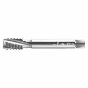 WALTER TOOLS 22460-UNC1 Spiral Flute Tap, 1-8 Thread Size, 30 mm Thread Length, 160 mm Length | CU9DLR 427D54