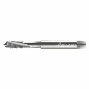 WALTER TOOLS 21410-M6X0.5 Spiral Flute Tap, M6X0.5 Thread Size, 10 mm Thread Length, 80 mm Length, D3/D4 | CU9JMN 427A41