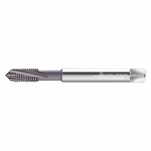 WALTER TOOLS 2141663-M10X1 Spiral Flute Tap, M10X1 Thread Size, 20 mm Thread Length, 100 mm Length | CU9ECR 427A43