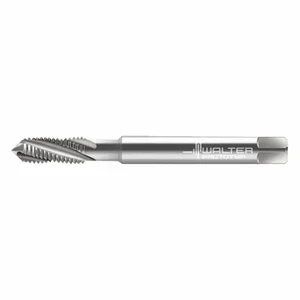 WALTER TOOLS 224102-UNC5/16 Spiral Flute Tap, 5/16-18 Thread Size, 18 mm Thread Length, 90 mm Length | CU9DUN 427D09