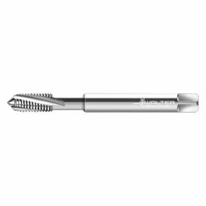 WALTER TOOLS 22416-UNC6 Spiral Flute Tap, #6-32 Thread Size, 12 mm Thread Length, 56 mm Length, Pipe | CU9DAR 427D41