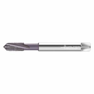 WALTER TOOLS 2340663-UNJF1/4 Spiral Flute Tap, 1/4-28 Thread Size, 15 mm Thread Length, 80 mm Length, Acn | CU9DHD 427F15