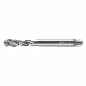 WALTER TOOLS 7053770-M2 Spiral Flute Tap, M2X0.4 Thread Size, 4 mm Thread Length, 45 mm Length | CU9FBR 427H17