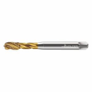 WALTER TOOLS 7051775-M5 Spiral Flute Tap, M5X0.8 Thread Size, 8 mm Thread Length, 70 mm Length, Tin | CU9FPD 427H06