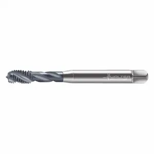 WALTER TOOLS 7051776-M3 Spiral Flute Tap, M3X0.5 Thread Size, 6 mm Thread Length, 56 mm Length, Ticn | CU9JGW 427H11