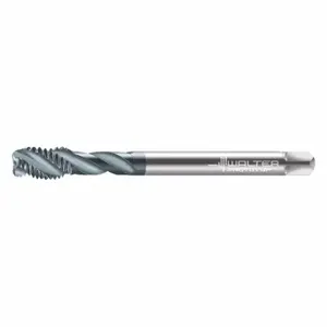 WALTER TOOLS 7056776-M16 Spiral Flute Tap, M16X2 Thread Size, 20 mm Thread Length, 110 mm Length, Ticn | CU9ETK 427H50