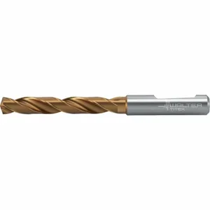 WALTER TOOLS 7378590 Jobber Length Drill Bit, 9.90 mm Drill Bit Size, 103 mm Overall Length, Carbide | CU8TPJ 60FT38