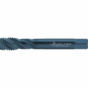 WALTER TOOLS 7557045 Spiral Flute Tap, 25.4 mm Thread Size, 30 mm Thread Length, 160 mm Length, 4 Flutes | CU9DNA 60HD51