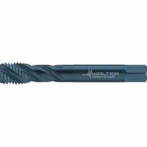 WALTER TOOLS 7557103 Spiral Flute Tap, 3/4 Inch Thread Size, 0.6690 Inch Thread Length, 4.331 Inch Length | CU9JHH 60HE10