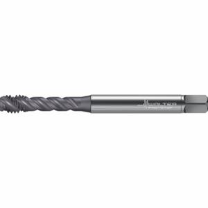 WALTER TOOLS 7569268 Spiral Flute Tap, 0.1900 Inch Thread Size, 0.3150 Inch Thread Length, 2.756 Inch Length | CU9DDH 60HE70
