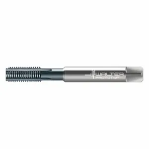 WALTER TOOLS 8031116-M8 Straight Flute Tap, M8X1.25 Thread Size, 22 mm Thread Length, 90 mm Length | CU9BTE 427J08