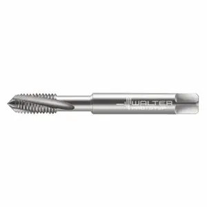 WALTER TOOLS 80410-M6 Spiral Flute Tap, M6X1 Thread Size, 19 mm Thread Length, 80 mm Length | CU9FUL 427J62