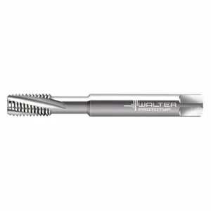 WALTER TOOLS 804101-M6 Spiral Flute Tap, M6X1 Thread Size, 19 mm Thread Length, 80 mm Length, 6H | CU9FUK 427J53