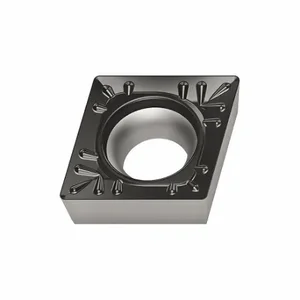 WALTER TOOLS CCMT120408-RK4 WKK10S Diamond Turning Insert, Neutral, 3/16 Inch Thick, 1/32 Inch Corner Radius | CU9NDH 53UR72