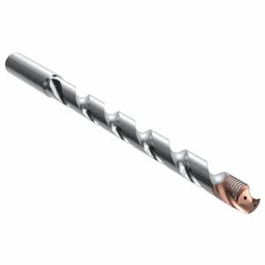 WALTER TOOLS DC170-12-12.700A1-WJ30EJ Long Drill Bit, 1/2 Inch Drill Bit Size, 14 mm Shank Dia, 9 3/64 Inch Overall Length | CU8UNX 53AT59