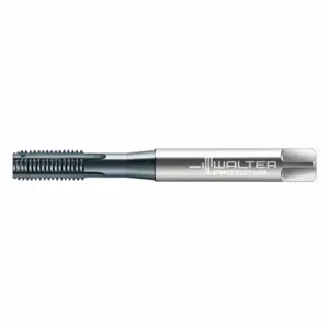 WALTER TOOLS E2031446-M8 Straight Flute Tap, M8X1.25 Thread Size, 18 mm Thread Length, 90 mm Length | CU9BRM 427Z64