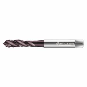 WALTER TOOLS EP2053302-M6 Spiral Flute Tap, M6X1 Thread Size, 10 mm Thread Length, 80 mm Length, Thl | CU9FRL 428D29