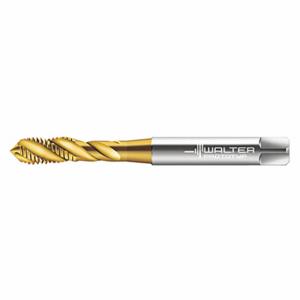 WALTER TOOLS EP2053305-M8 Spiral Flute Tap, M8X1.25 Thread Size, 12 mm Thread Length, 90 mm Length, Tin | CU9FXT 428D38