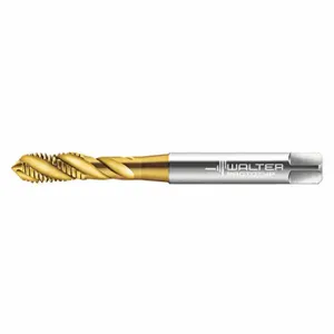 WALTER TOOLS EP2053305-M5 Spiral Flute Tap, M5X0.8 Thread Size, 8 mm Thread Length, 70 mm Length, Tin | CU9FPF 428D36