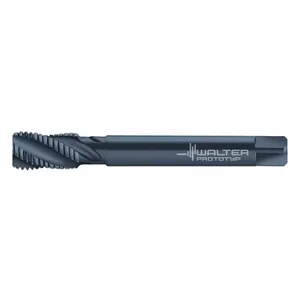 WALTER TOOLS M20563-M22 Spiral Flute Tap, M22X2.5 Thread Size, 25 mm Thread Length, 140 mm Length | CU9JKB 428M42